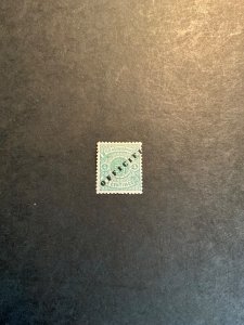 Stamp Luxembourg Scott #031 hinged
