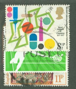 Great Britain #800/802/806  Multiple