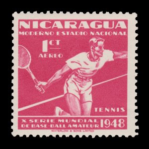 STAMP FROM NICARAGUA YEAR 1949. SCOTT # C296