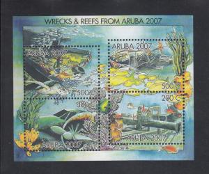 Aruba Scott #305 MNH Block of 4