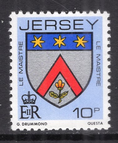 Jersey 256 Coat of Arms MNH VF