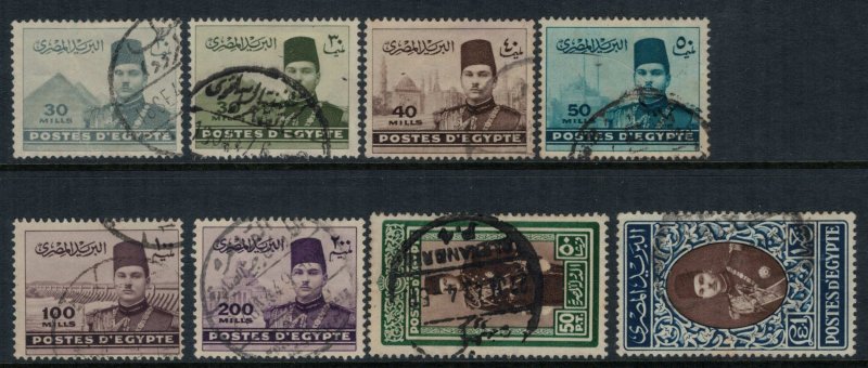 Egypt #234-40  CV $10.75