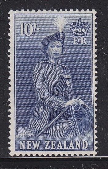 New Zealand Sc # 301 VF lightly hinged nice color scv $ 50 ! see pic !