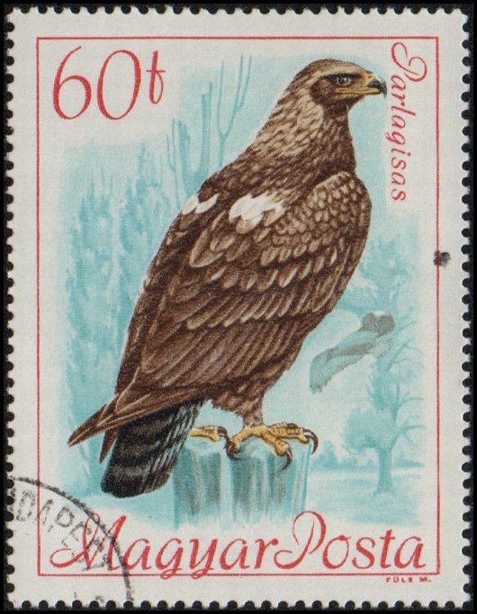 Hungary 1891 - Cto - 60f Imperial Eagle (1968)