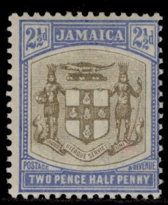 JAMAICA EDVII SG35, 2½d grey & ultramarine, LH MINT.