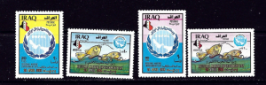 Iraq 1329-32 MNH 1988 Marine Environment Day