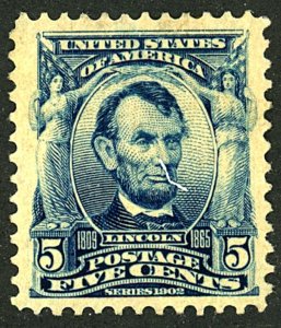 U.S. #304 MINT OG LH