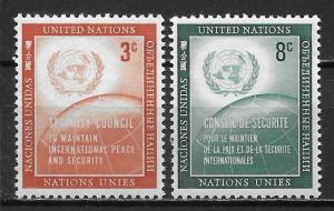 United Nations 55-56 Secutiry Council set MNH