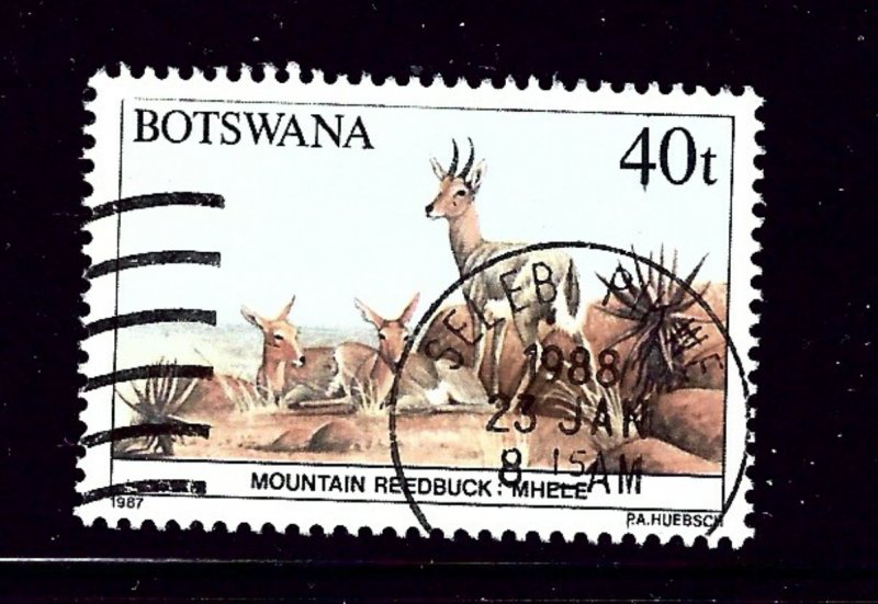 Botswana 418 Used 1987 issue