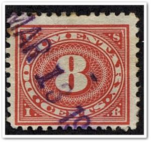 R233 8¢ Documentary Stamp (1917) Used