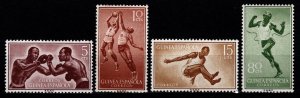 Spanish Guinea 1958 Sports, Part Set to 80c [Unused]