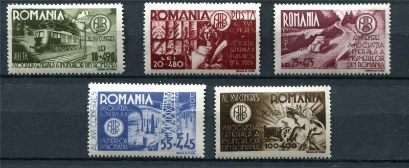 Romania 1945 Mi 903-907 MH 9647 