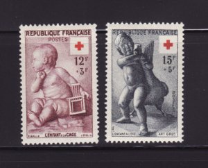 France B300-B301 Set MH Red Cross (B)