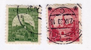 Czechoslovakia   192 - 193        used