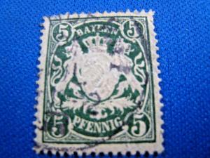 GERMANY - BAVARIA - SCOTT # 39 - Used       (kb)