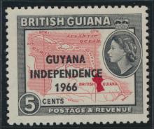 Guyana Independence 1966 SG 388 Mint Never Hinged 