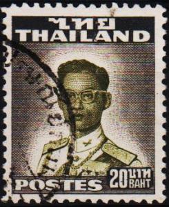 Thailand. 1951 20b S.G.349 Fine Used