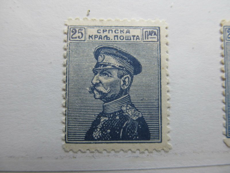 Serbien Serbia 1914 25p Fine MNH** A5P18F388