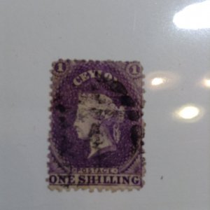 Ceylon  # 57  Used