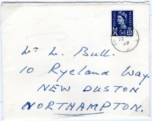 GB Cover BALMORAL CASTLE CDS Aberdeenshire ROYALTY 1969 {samwells-covers}7.21