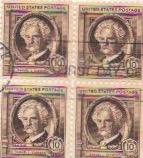 United States #859 - 863  FDC- Famous Authors