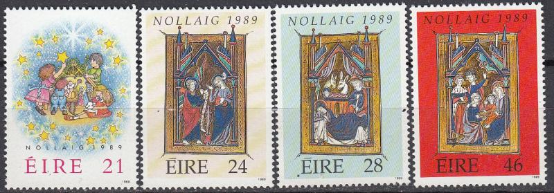 Ireland - 1989 Christmas complete set Sc# 759/762 - MNH (217N)