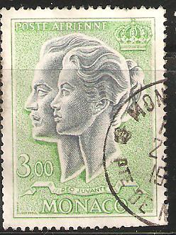 Monaco used stamp 3,00