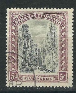 Bahamas 78 SG 112 5d Queen's Staircase Used F/VF 1929 SCV $57.50