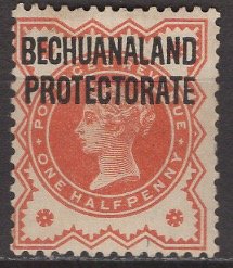 Bechuanaland Protectorate; 1897: Sc. # 69; */MH Single Stamp