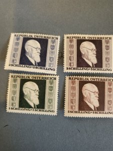 Stamps Austria B167-70 hinged