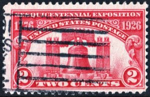 SC#627 2¢ Liberty Bell Issue (1926) Used