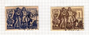 PORTUGAL; 1951 early Terceira issue fine used SET