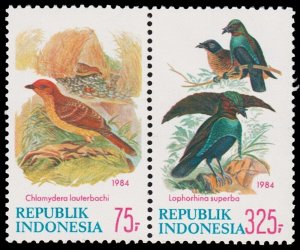 Indonesia Scott 1242, 1245 (1984) Mint NH VF, CV $6.35 C