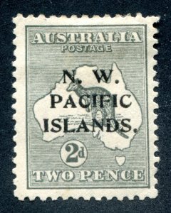 New Guinea 1915. N.W.Pacific Islands. Roo. 2d grey. Mint Hinged. SG86.