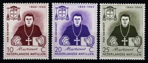 Netherlands Antilles 1960 Death Centenary of Mgr. Niewindt, Set [Unused]