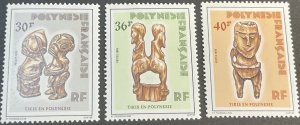 FRENCH POLYNESIA # 408-410-MINT NEVER/HINGED---COMPLETE SET---1985