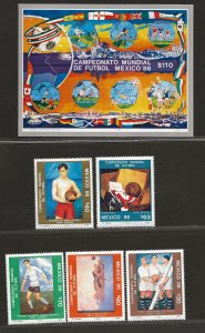 MEXICO SC# 1439-44   FVF/MNH