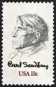 SC#1731 13¢ Carl Sandburg Single (1978) MNH