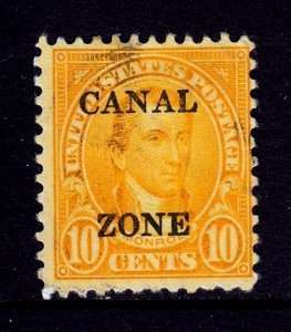 Canal Zone - Scott #104 - Used - Perf scuff LL cnr., pencil/rev. - SCV $10