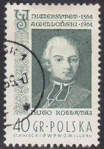 Poland 1227 Hugo Kollataj 0.40zł 1964