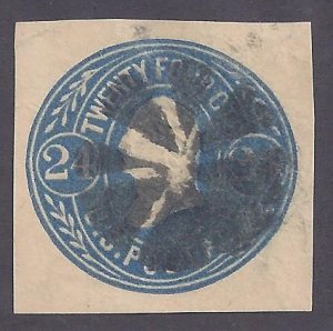 US Scott #U71 used fancy cancel VF