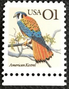 US #2476 MNH Single American Kestrel SCV $.25 L12