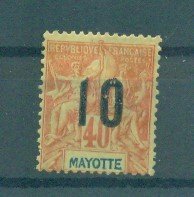 Mayotte  sc# 28 mng cat value $2.00