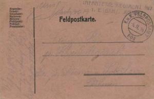 Austria Soldier's Free Mail 1916 K.u.K. Feldpostamt 64 Feldpost Card to Mahr....