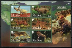 Gibraltar Stamp 1358a  - Endangered animals