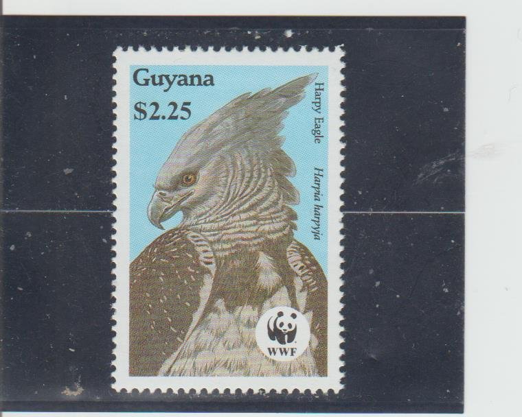Guyana  Scott#  2241  MNH  (1990 Harpy Eagle)