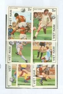 Vietnam/North (Democratic Republic) #1606-12 Mint (NH) Single (Complete Set)