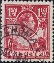 Northern Rhodesia Used - Scott# 29