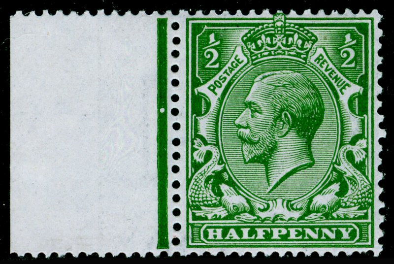 SG352 SPEC N14(7), ½d deep bright green, NH MINT. Cat £10.