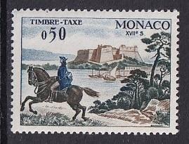 Monaco   #J63   MNH  1960  postage due 50c